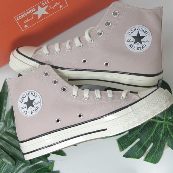 NEW Converse Chuck 70 High Pink Cream Sneakers A00749c - Picture 4 of 4